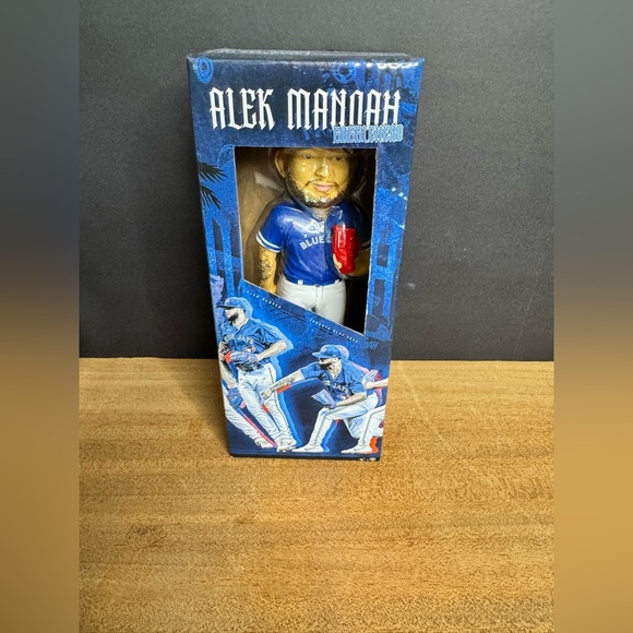 NIB Limited Edition Alek Manoah Toronto Blue Jays Pitcher SGA 05/14 Bobblehead - Picture 1 of 5